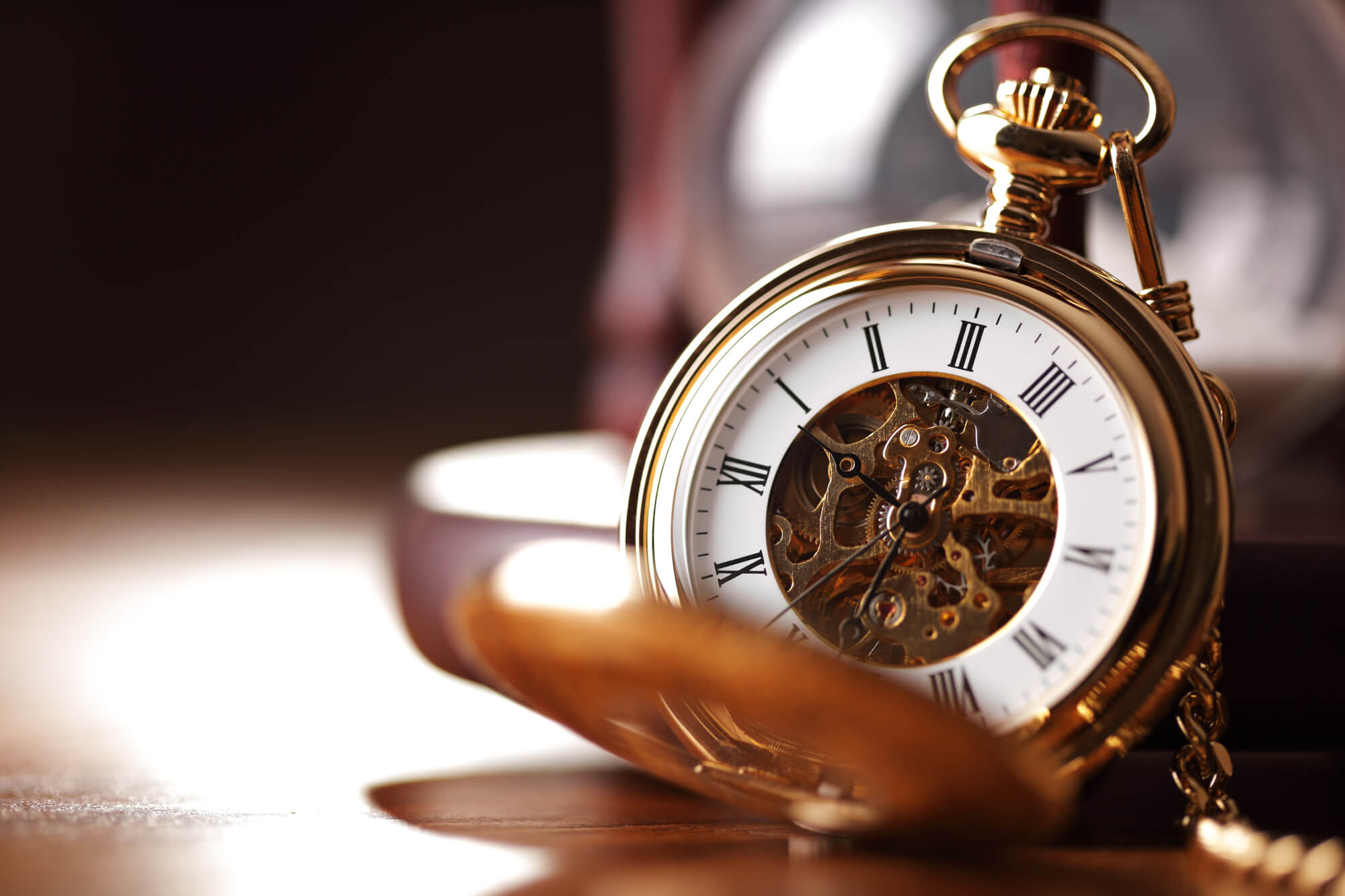 golden old valuable pocket watch